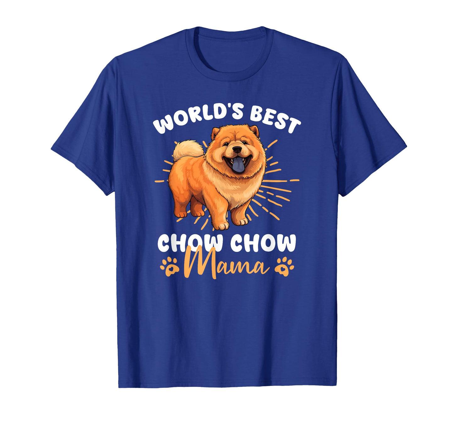Chow Chow Dog Groovy World's Best Chow Chow mama T-Shirt for Men Women Kids