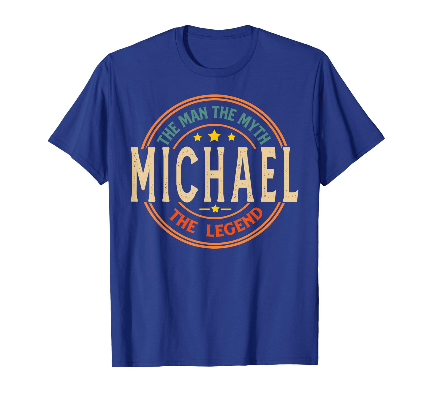 MICHAEL The Man The Myth The Legend Vintage Personalized T-Shirt