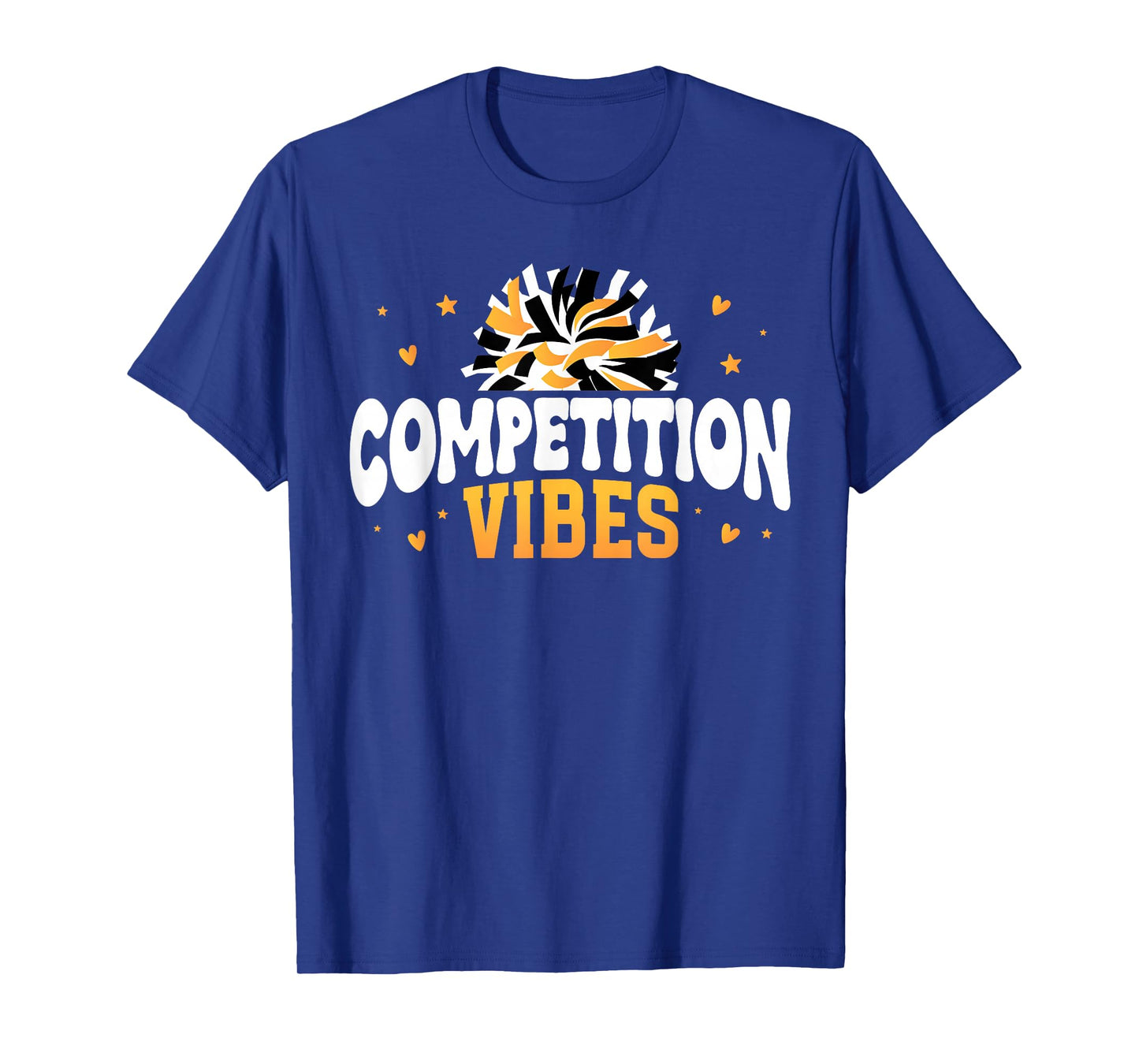 Competition Vibes Cheer Comp Day Cheerleader Competition Day T-Shirt