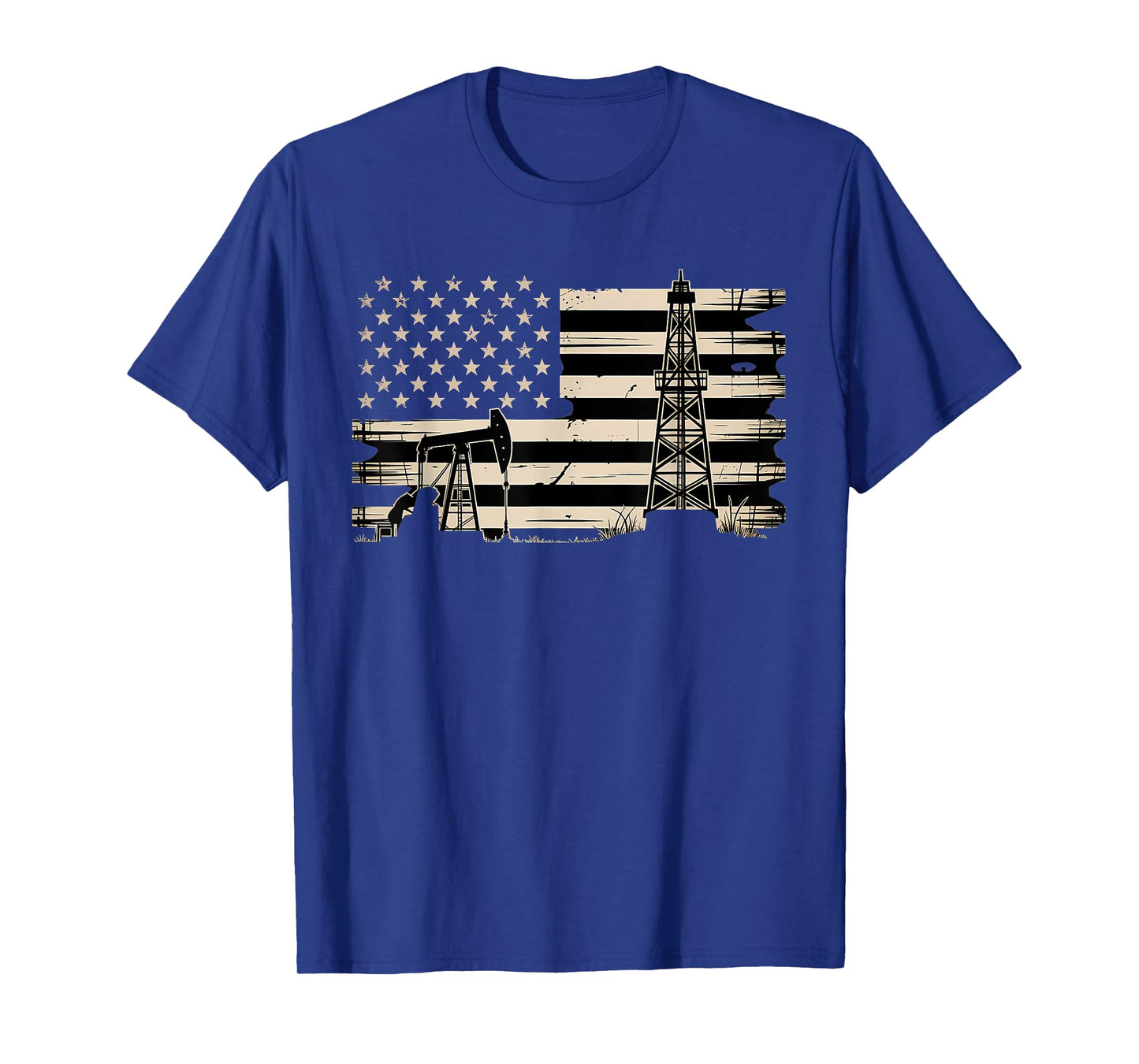 Oilfield Worker Oil Rig Drilling Oilman Oil Worker T-Shirt