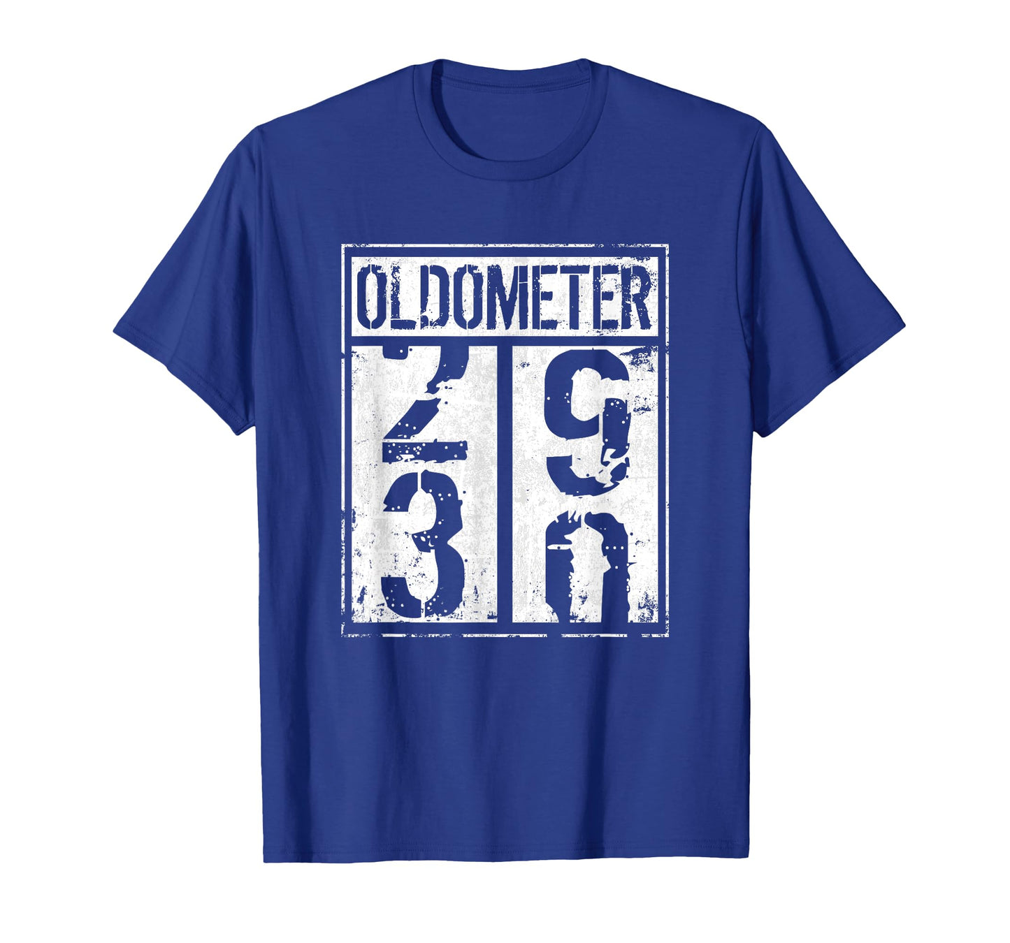 Oldometer 30th Birthday 29-30 Years Old Joke T-Shirt