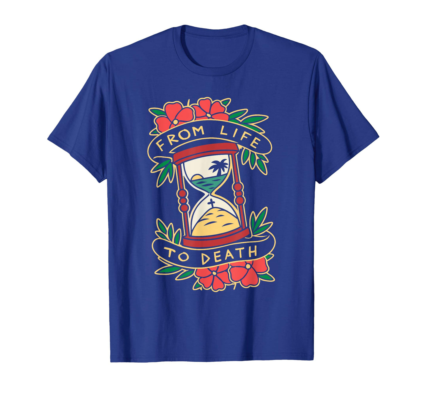 From Life to Death Symbolic Hourglass T-Shirt