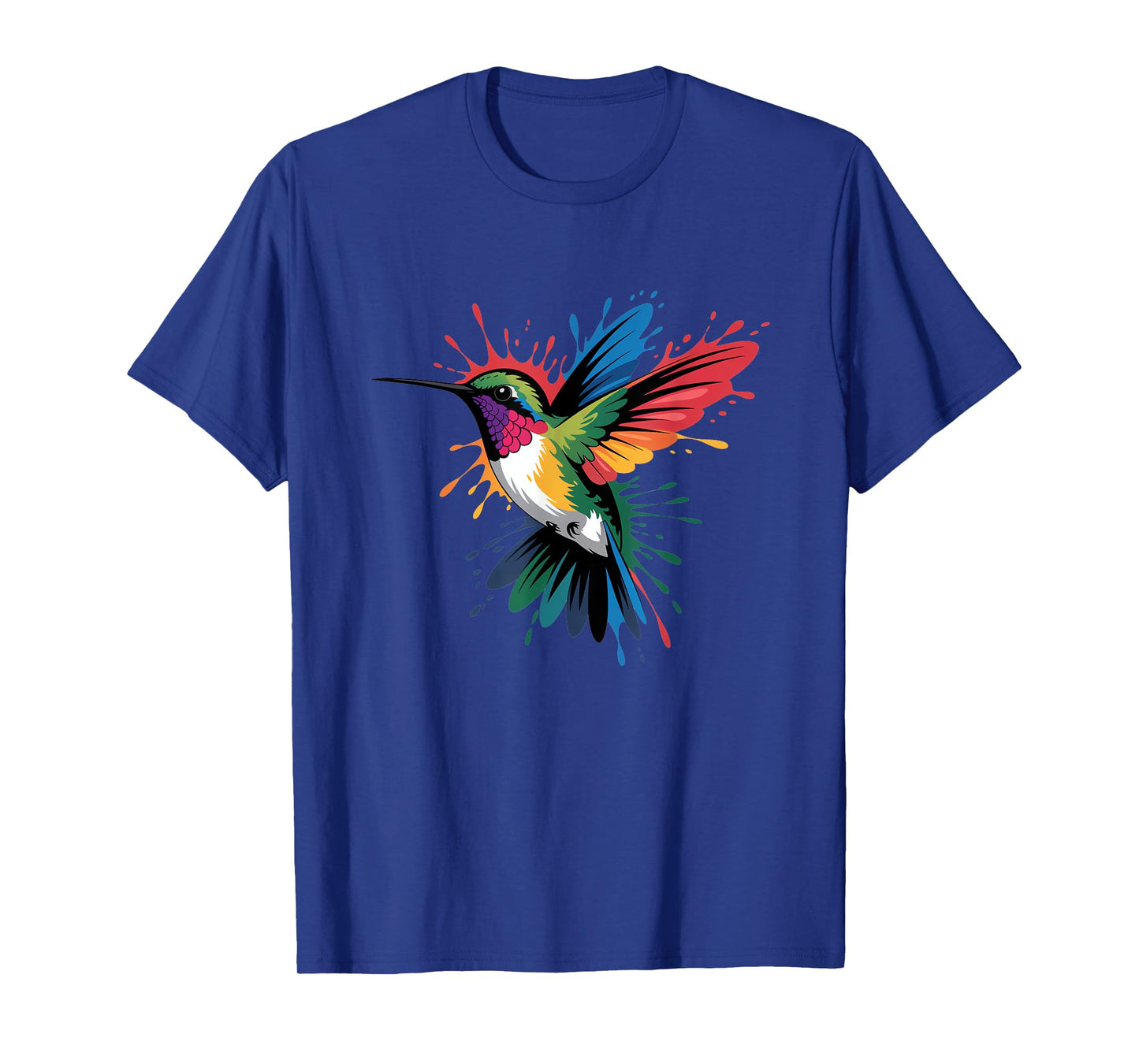 Colorful Hummingbird Colors Bird Nature Wildlife Art Birds T-Shirt
