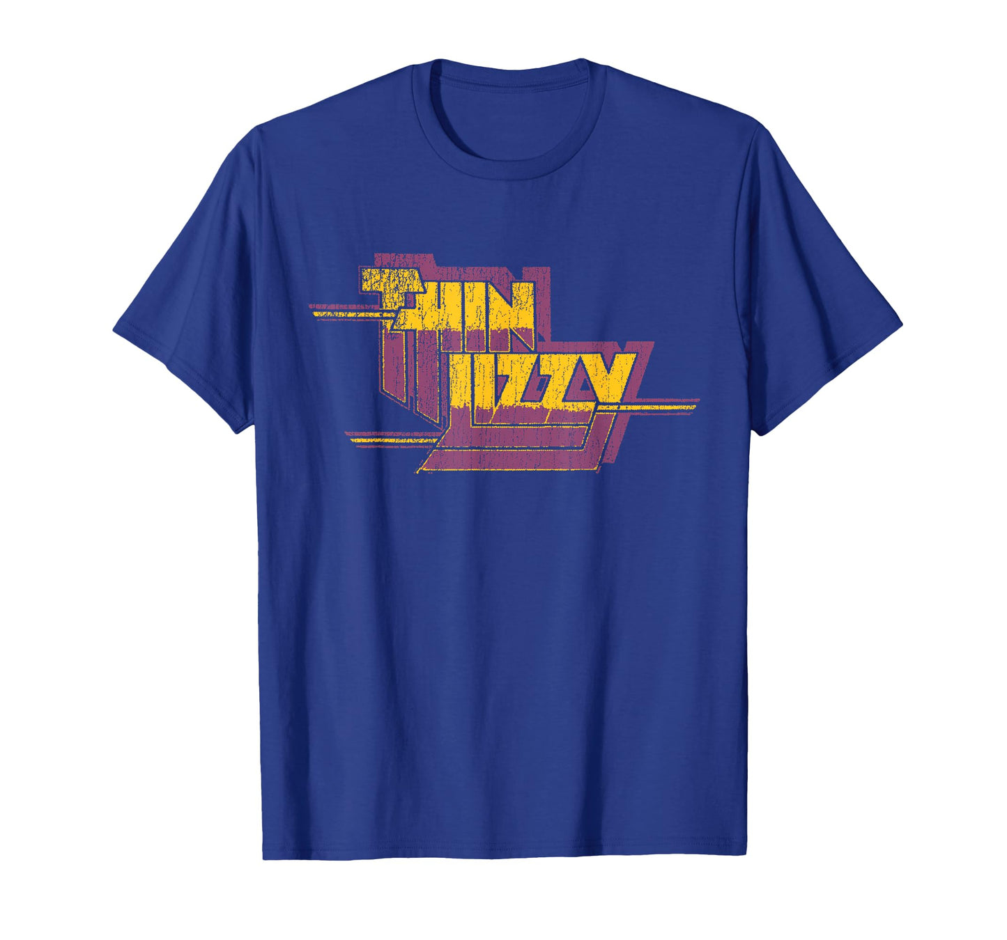 Thin Lizzy – Nightlife Album Distressed Red Logo T-Shirt