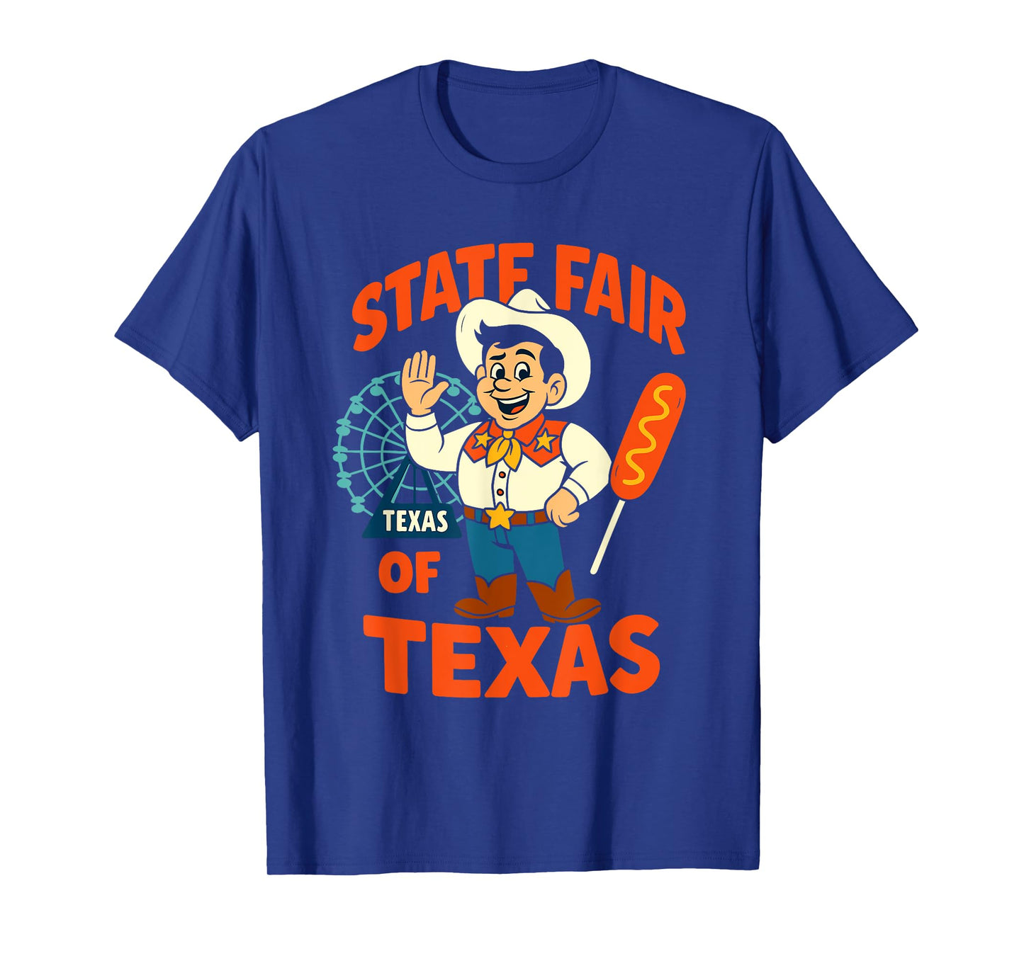 State Fair of Texas Corn Dog Funny Fair Day Men, Women, Kids T-Shirt