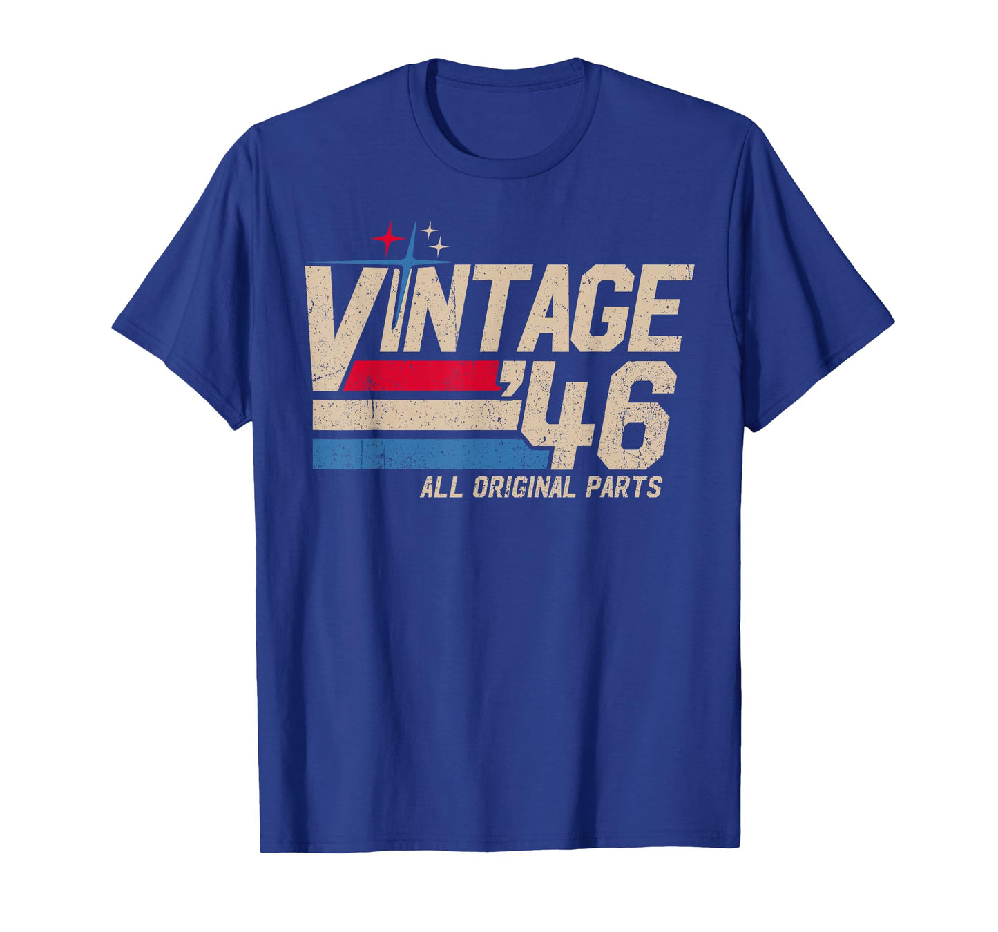 Vintage 1946 Retro 79th Birthday for Men Woman 79 Years Old T-Shirt