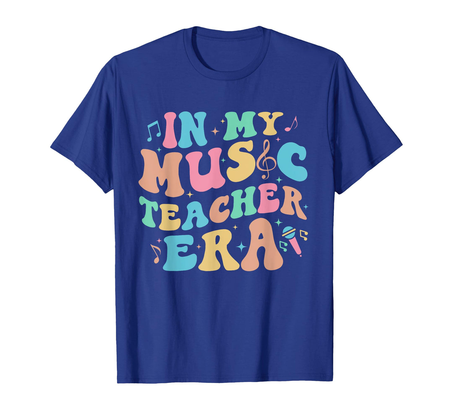 In My Music Teacher Era Back to School Squad Music Teacher Men Women T-Shirt