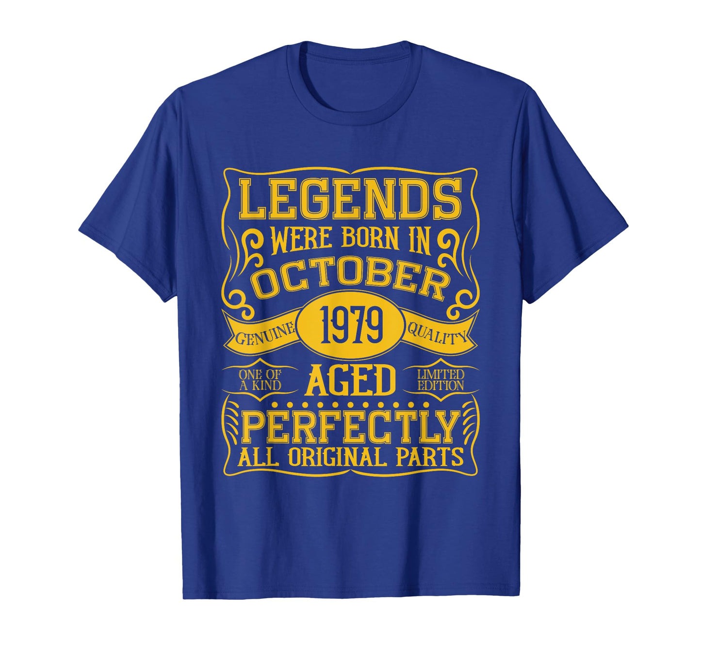 45th Birthday Legends Were Born In October 1979 T-Shirt