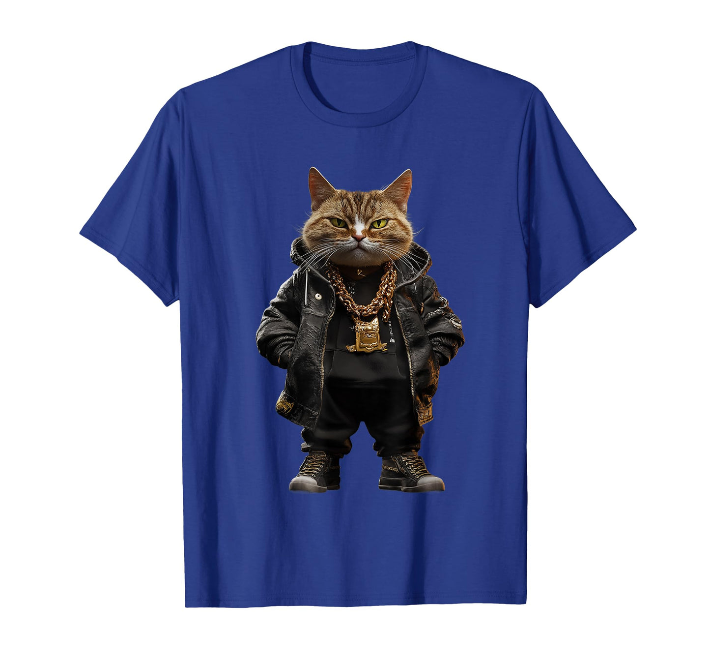 Thug Gangster Life Cat For Hip Hop Fans Meme and Cat lovers T-Shirt for Men Women