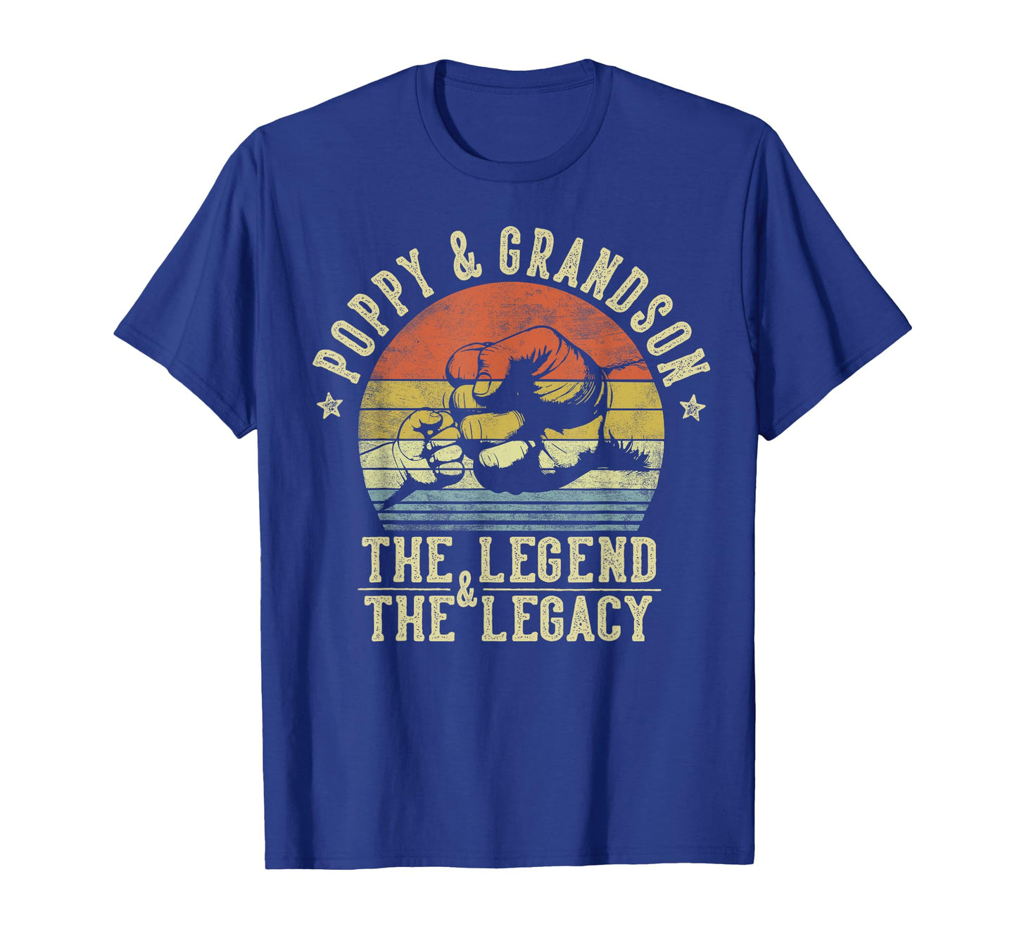 Poppy and Grandson The Legend And The Legacy Gifts Poppy T-Shirt