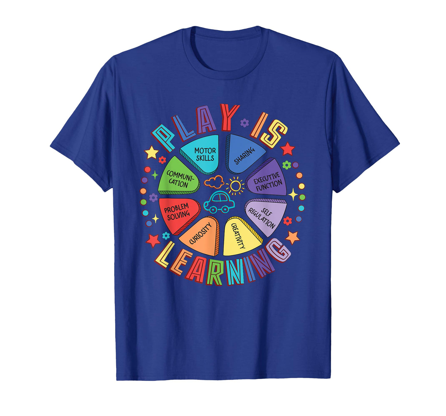Teacher Life Teaching Back To School Plays Is Learning T-Shirt for Men Women