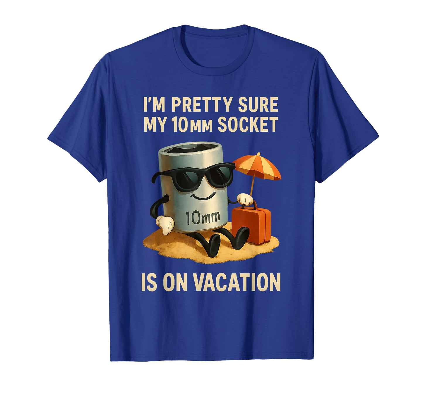 Missing 10mm Socket Funny Mechanic for Dad Car Guy Garage T-Shirt