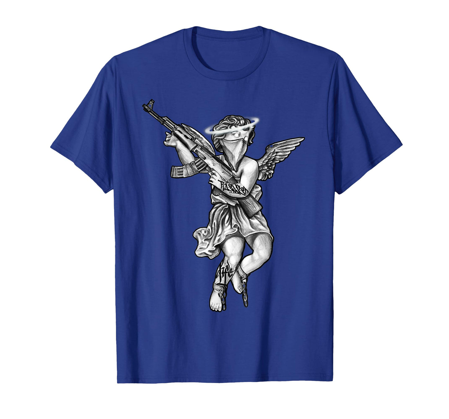 Avenging Angel Sinner Chicano Tattoo T-Shirt