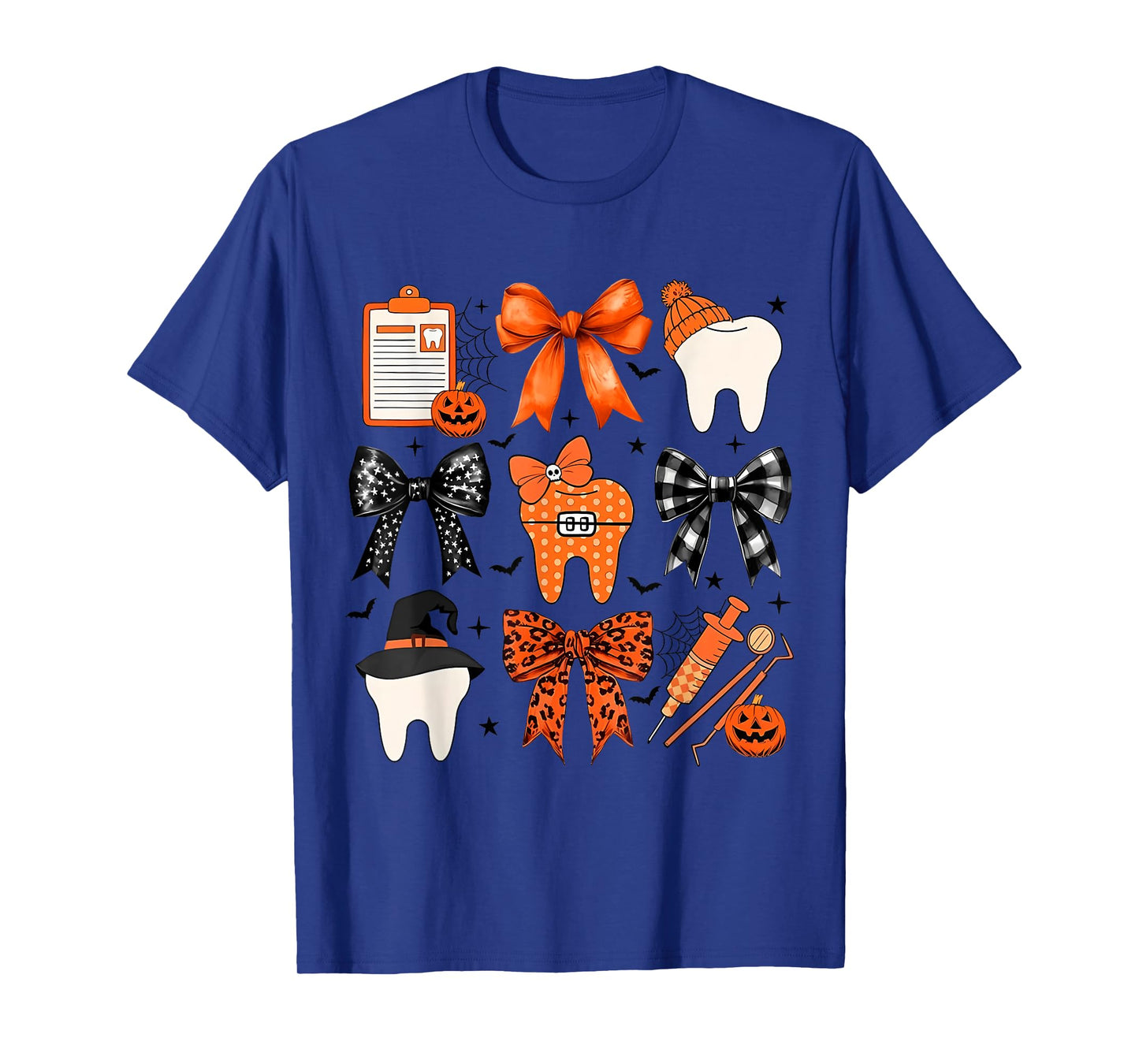 Coquette Halloween Dentist Dental Assistant Teeth Halloween T-Shirt