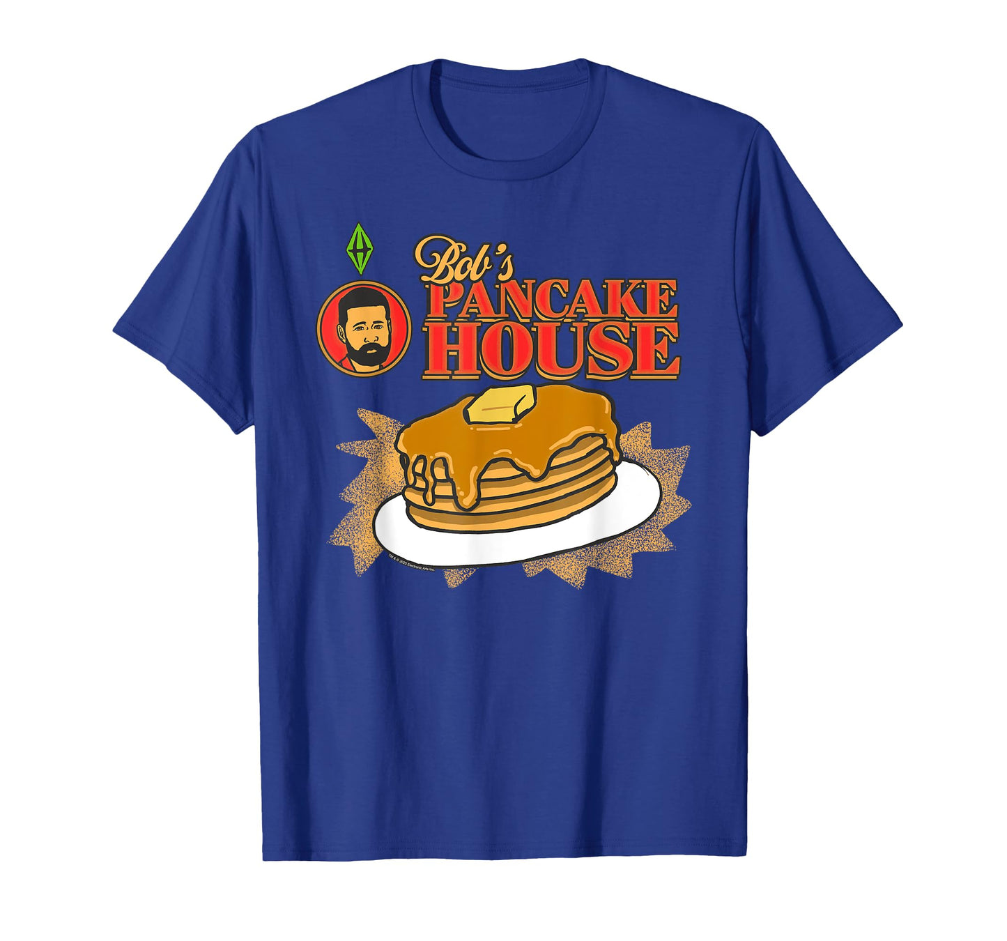 The Sims Bob's Pancakes House Funny Video Game T-Shirt