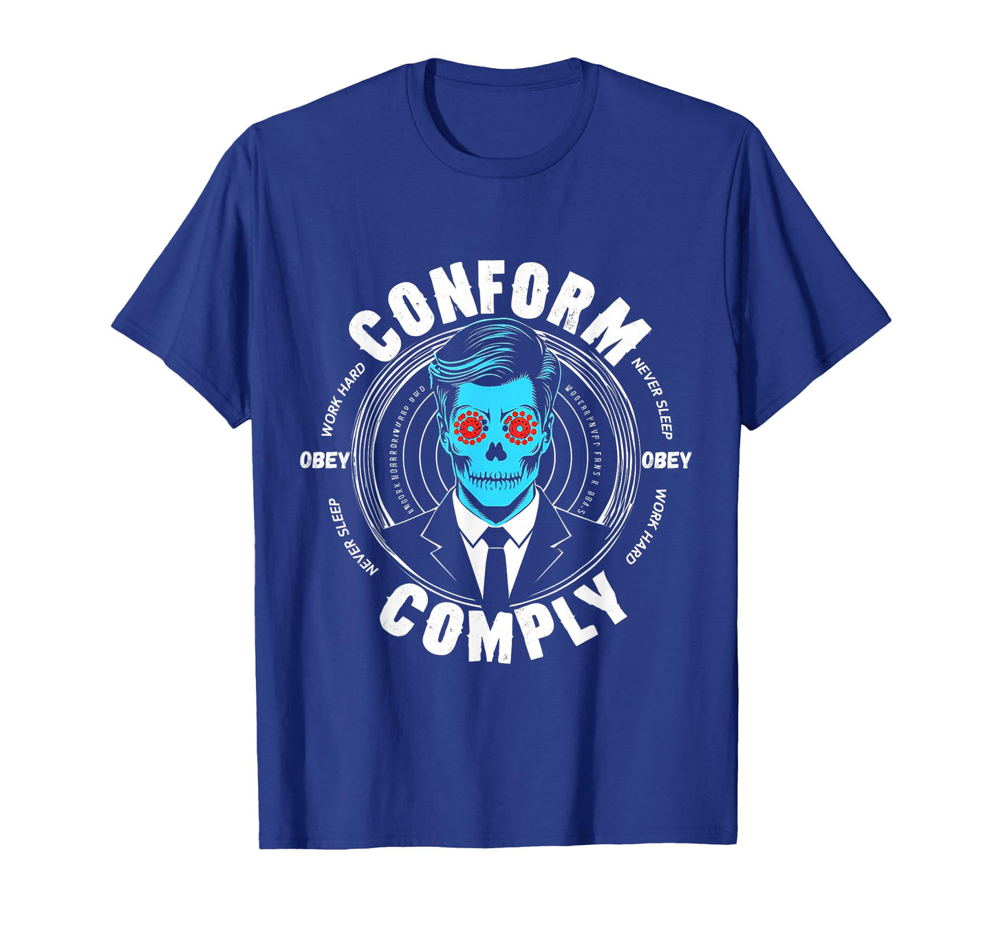 Obey Hoodie Comply Conform Whatch TV T-Shirt