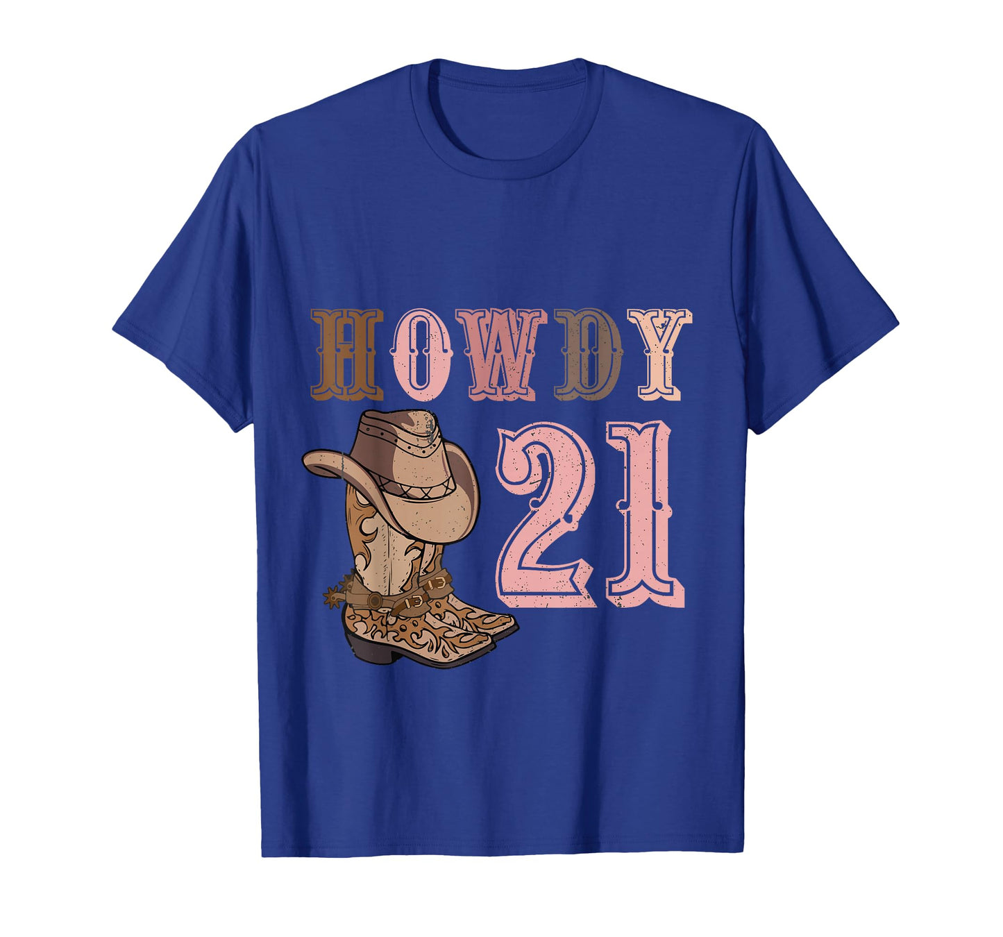 21st Birthday Howdy Birthday 2024 Western 21st Birthday T-Shirt