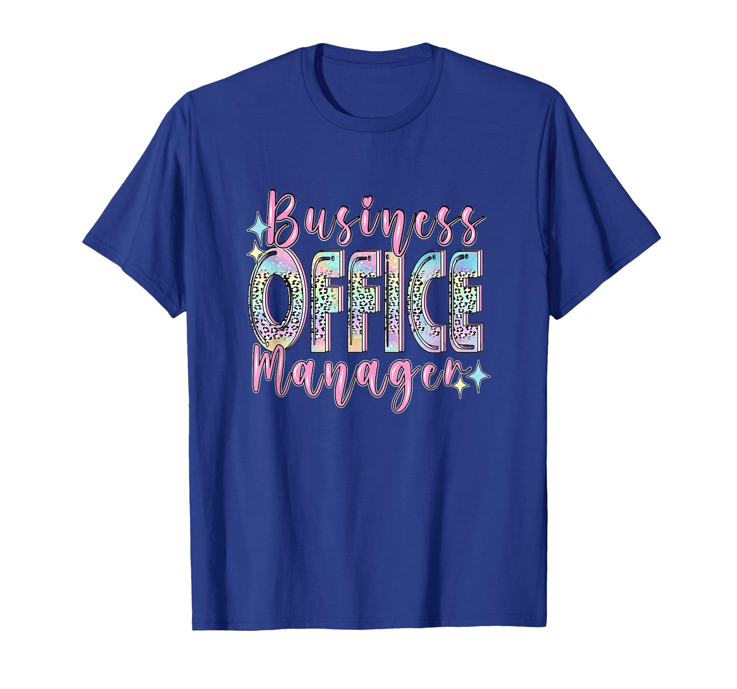 Business Office Manager Funny Front Teamwork Regional Squad T-Shirt