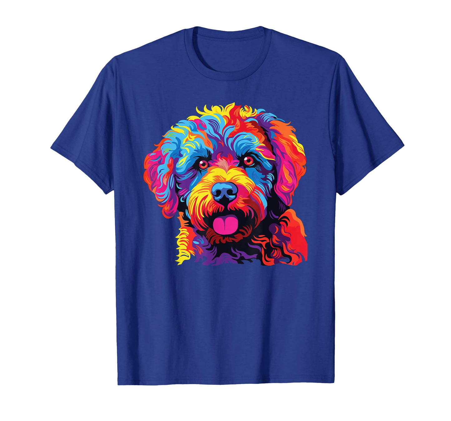 Watercolor Colorful Lagotto Romagnolo Dogs T-Shirt