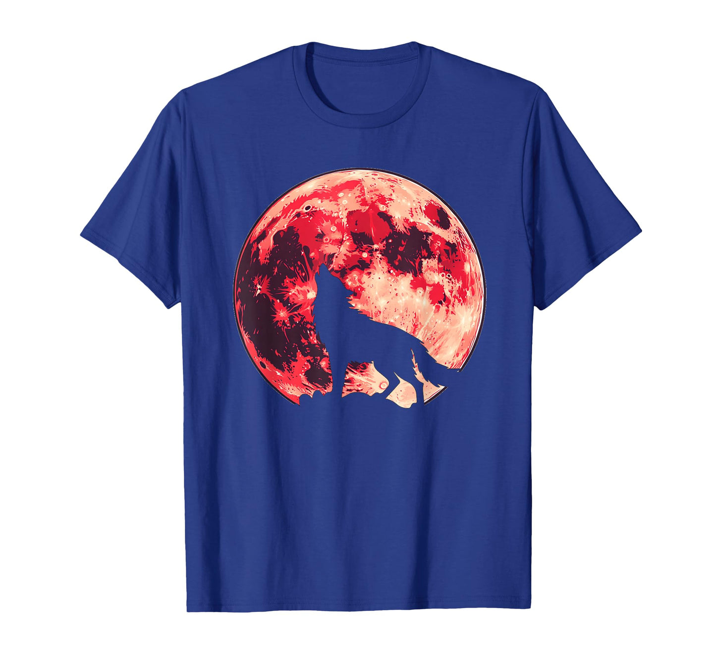 Wolf Howling at The Moon Wolf Wildlife Lovers T-Shirt