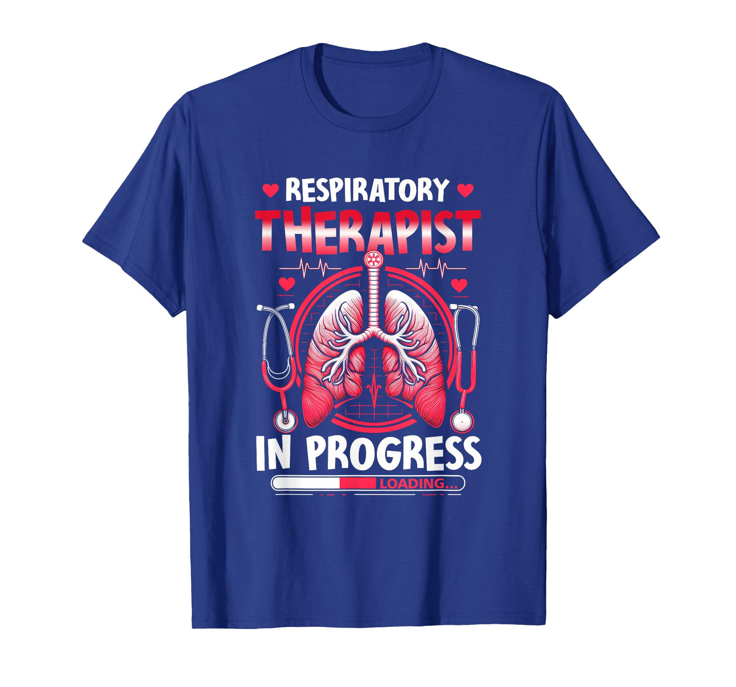 Respiratory Therapist In Progress Future RT RRT Student T-Shirt