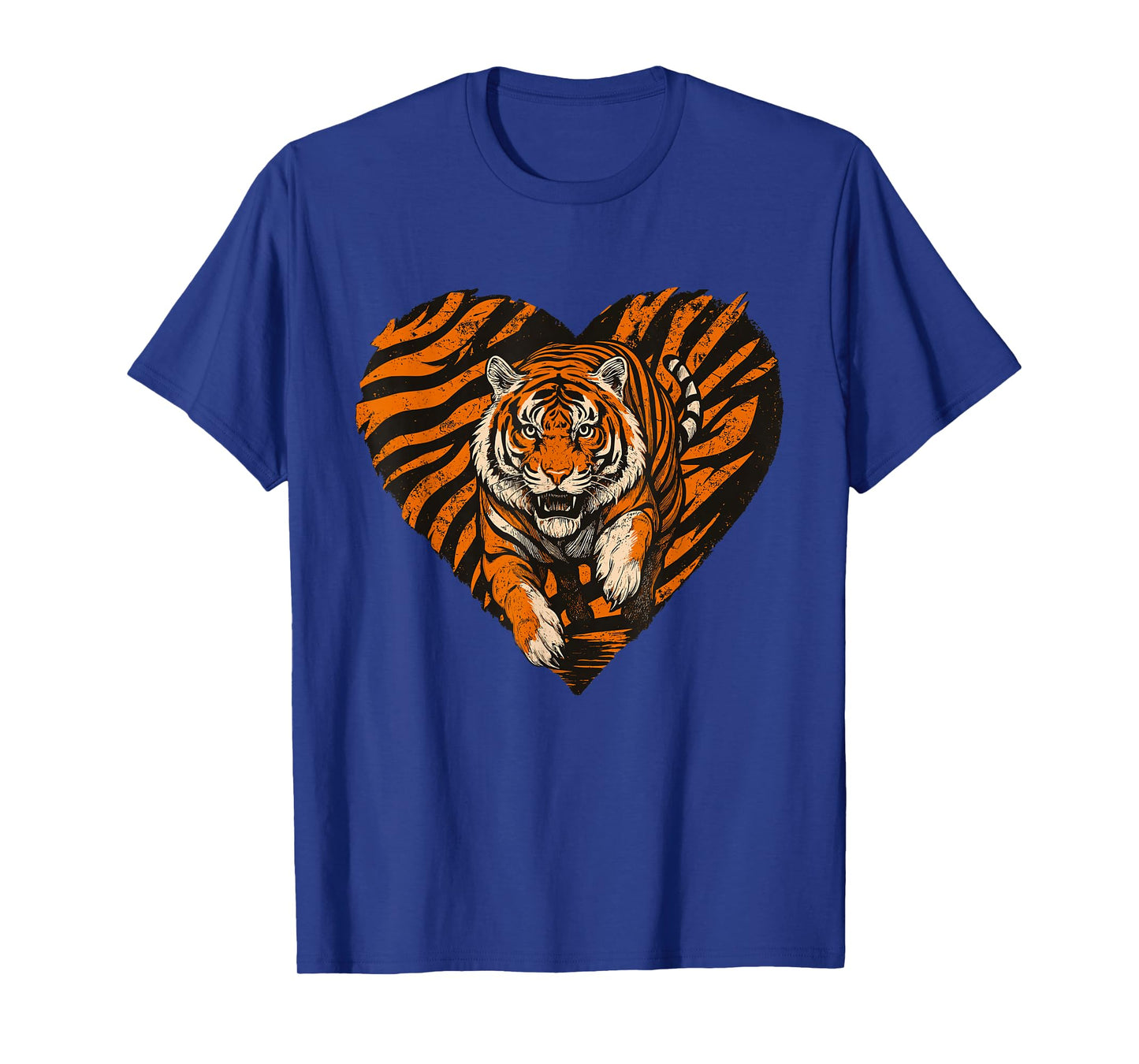 Bengal Tiger Attack Face Wildlife Lover Big Cat Fearless T-Shirt