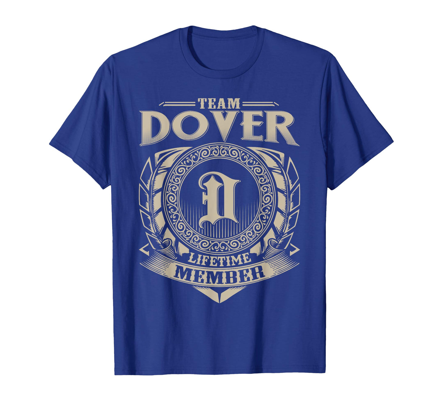 Team DOVER Lifetime Member Funny DOVER Family Name Vintage T-Shirt
