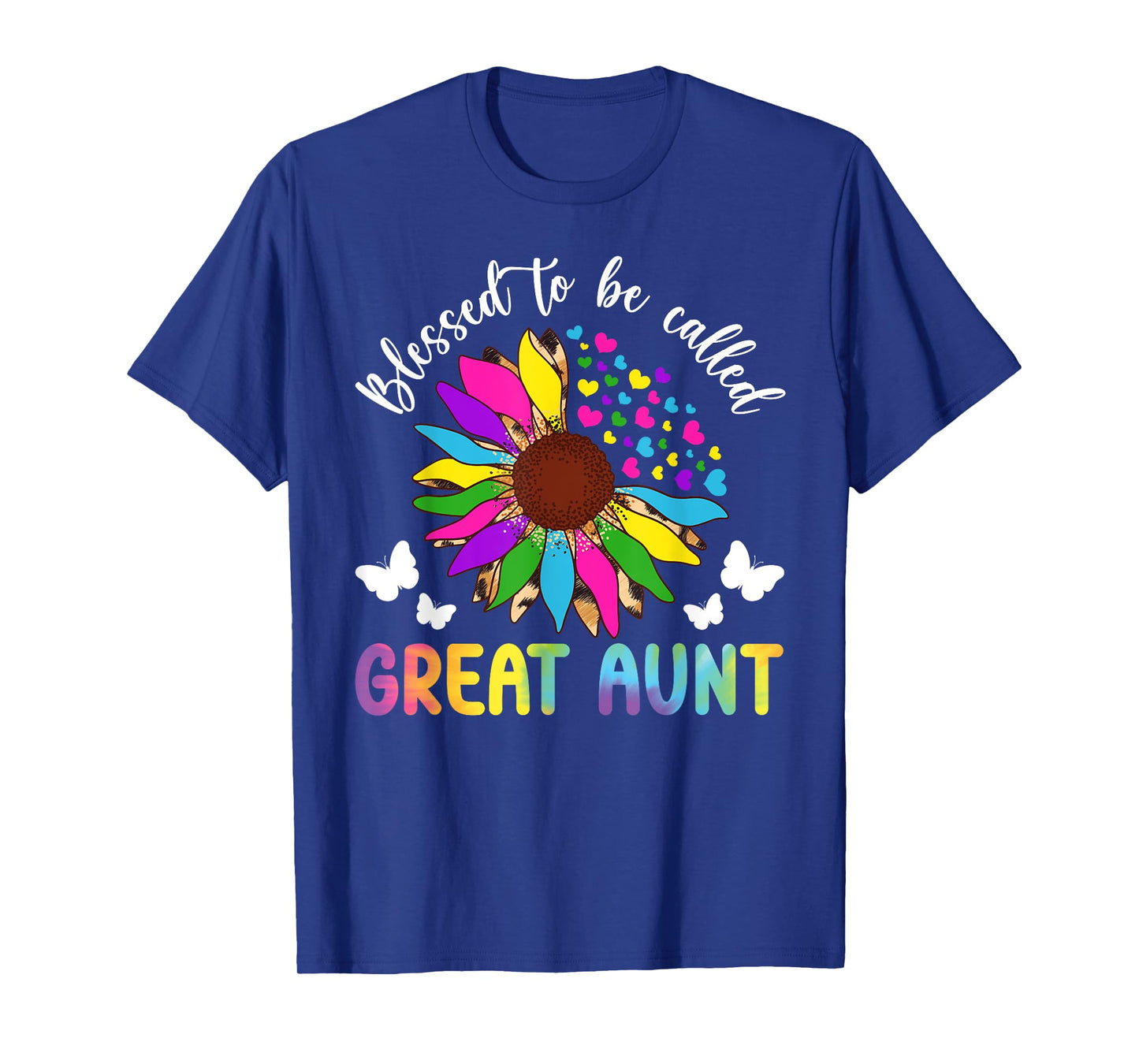Blessed To Be Called Great Aunt Great Auntie T-Shirt