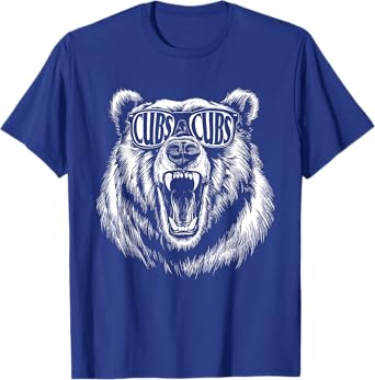 Teepuc Shop Cubs Name Pride Proud Personalized Vintage Bear T-Shirt