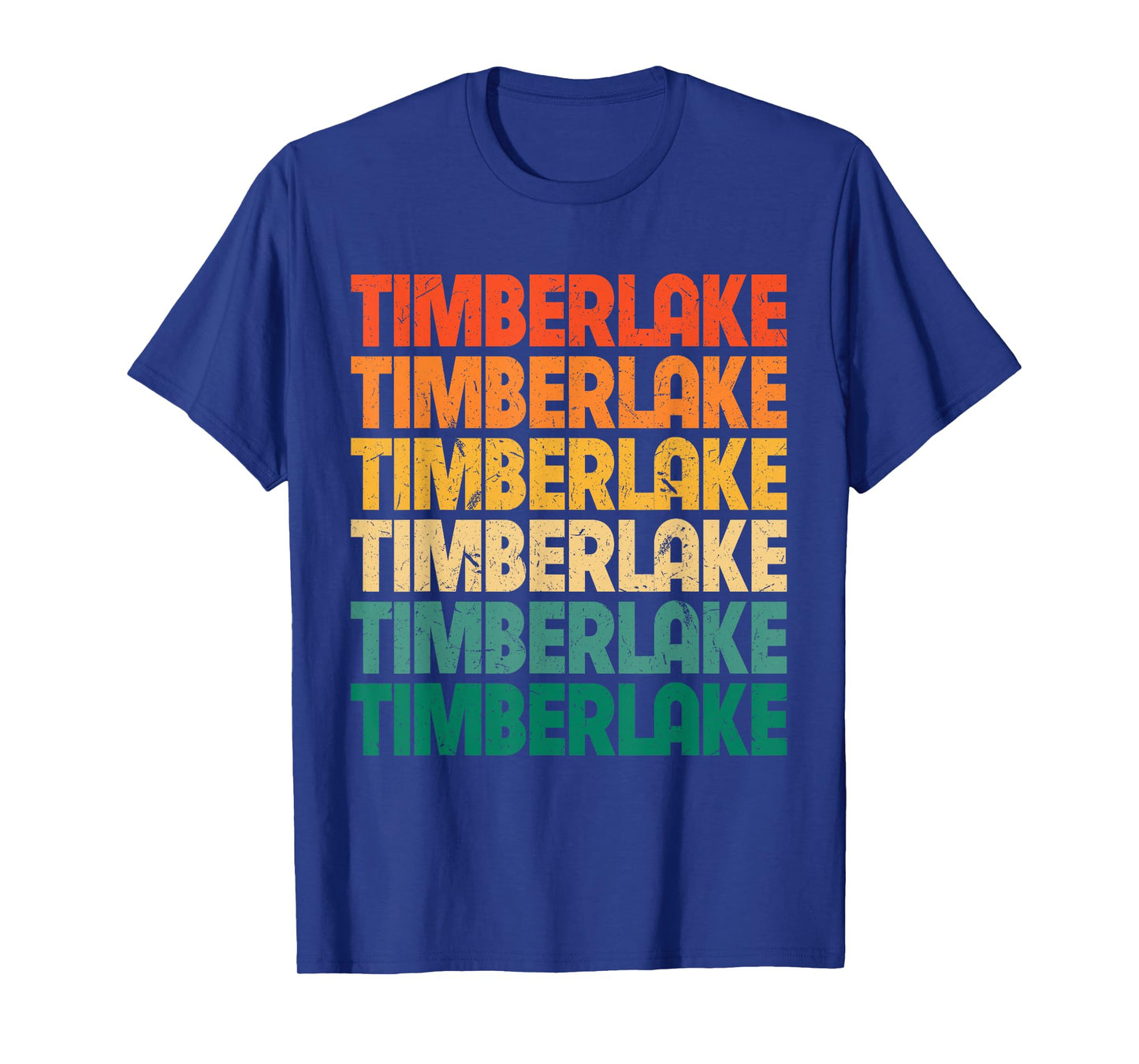 Vintage Timberlake First Name I Love Timberlake Retro Funny T-Shirt