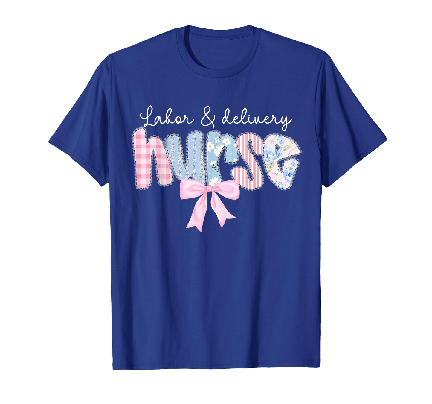 Labor & Delivery Nurse Coquette Bow Mother and Baby Nursing T-Shirt