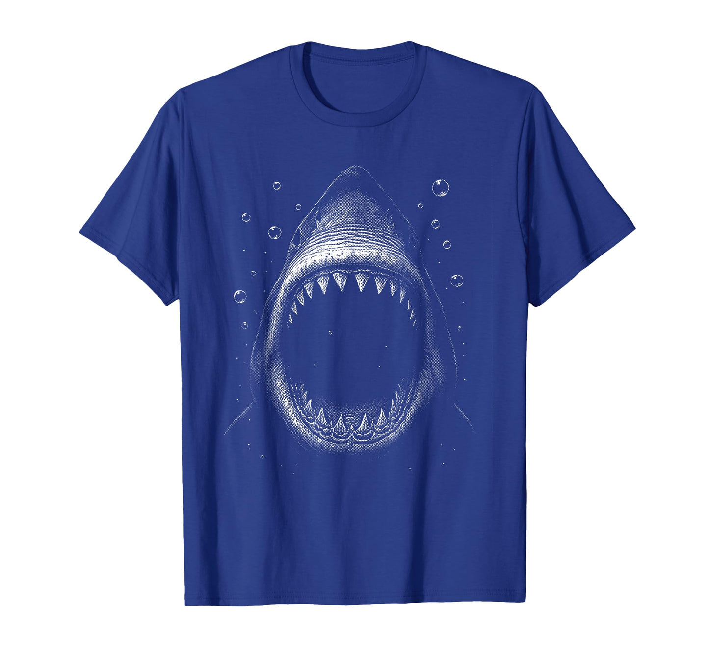 Shark Ocean Predator Diver Surfer Jaws Wide Open T-Shirt