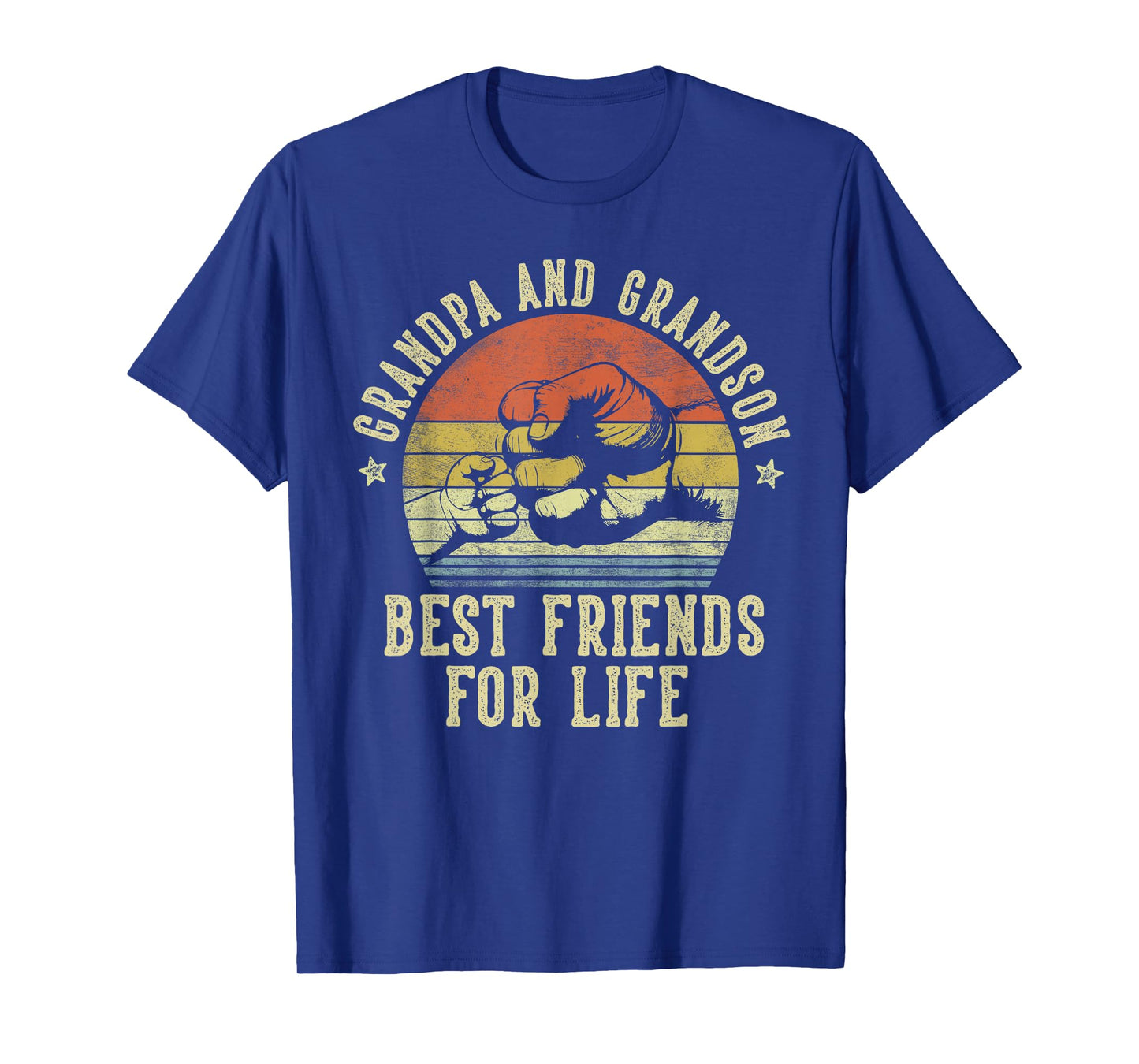 Grandpa and Grandson Best Friends for Life Funny Grandpa T-Shirt