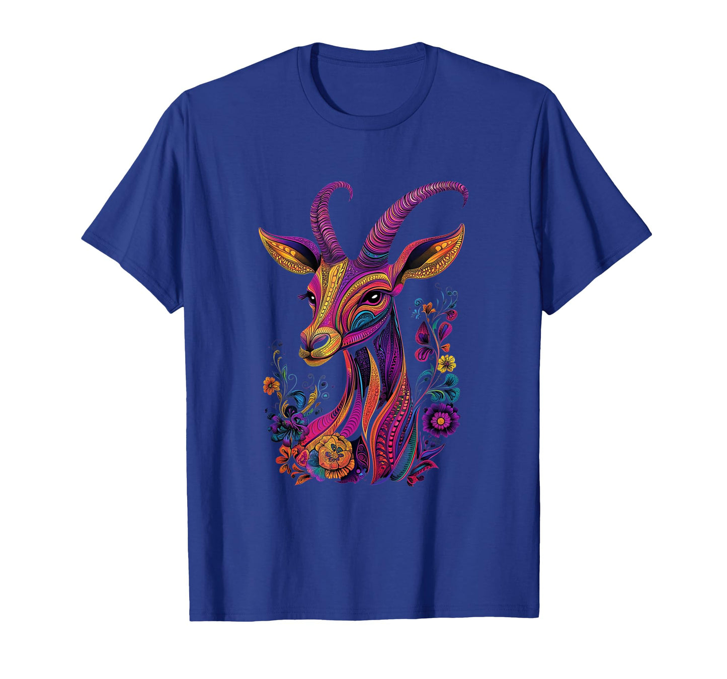 Aesthetic Antelope Graphic Cute Antelope Women Girls T-Shirt