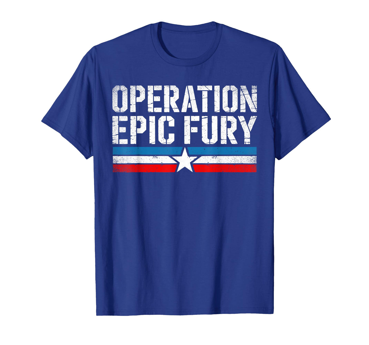 Operation Epic Fury T-Shirt - T-Shirt | Royal
