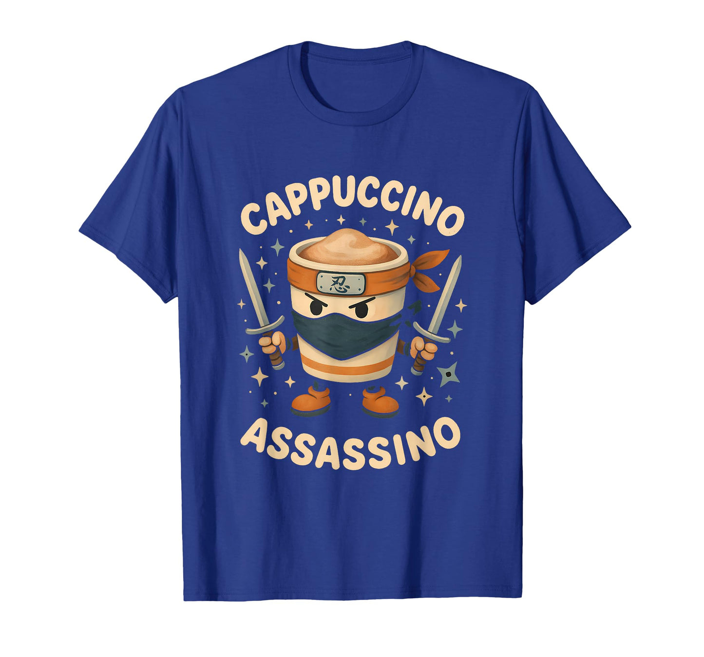 Cappuccino Assassino Funny Meme Coffee Italian Brainrot T-Shirt
