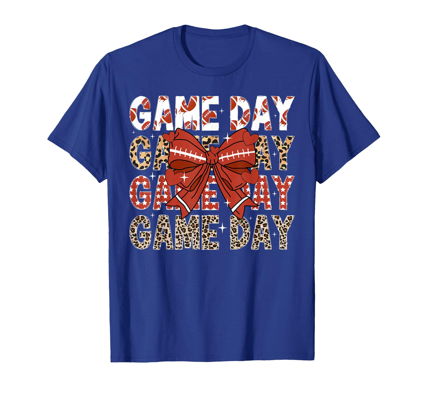 Game Day Football Game Day Coquette T-Shirt