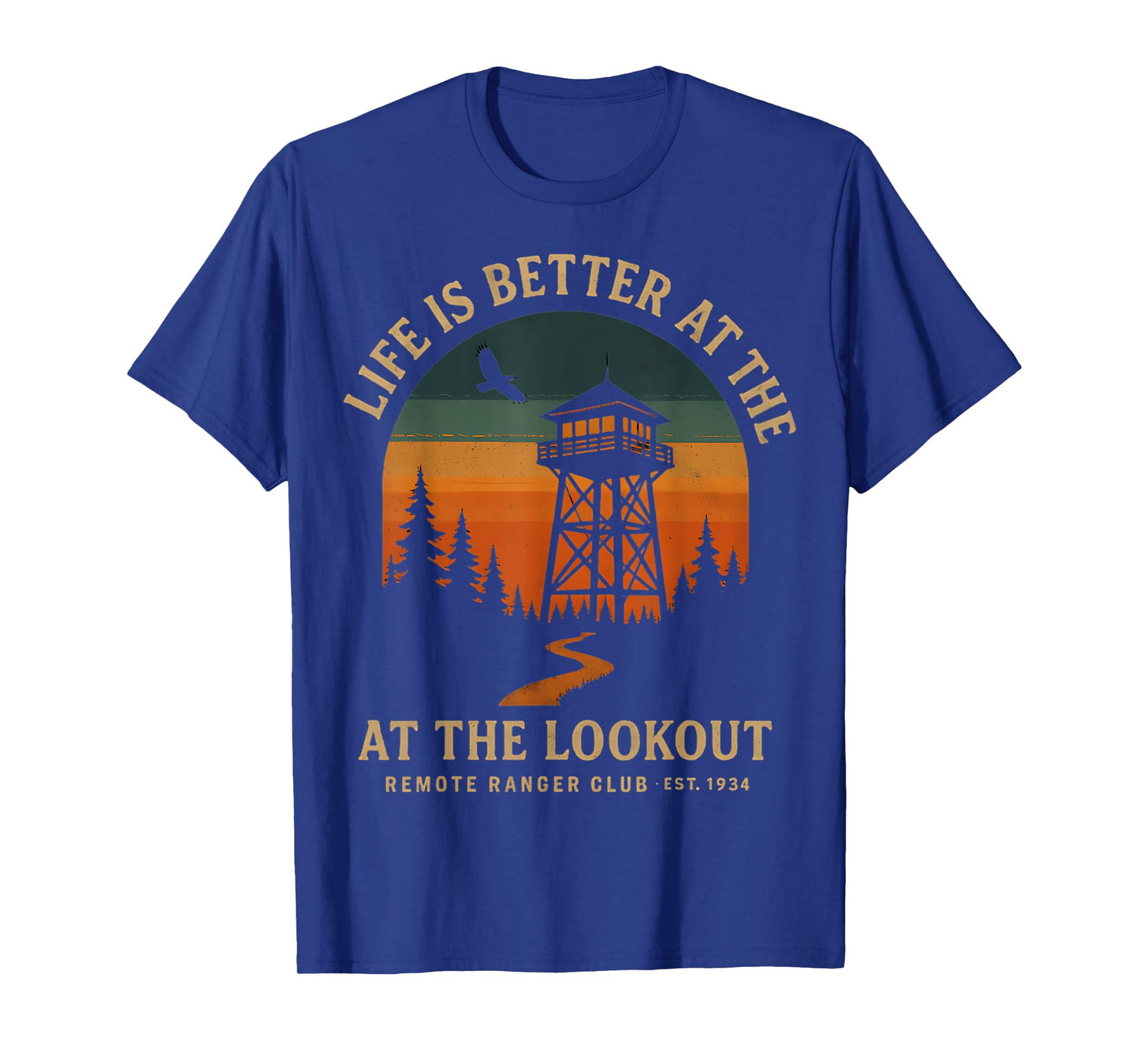 Life is Better at the Lookout Sunset Tower T-Shirt