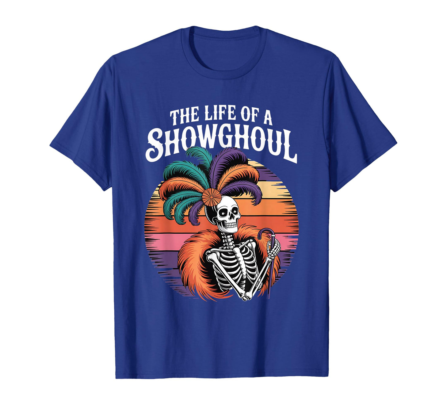 Life of a Showghoul Retro Vintage Halloween T-Shirt