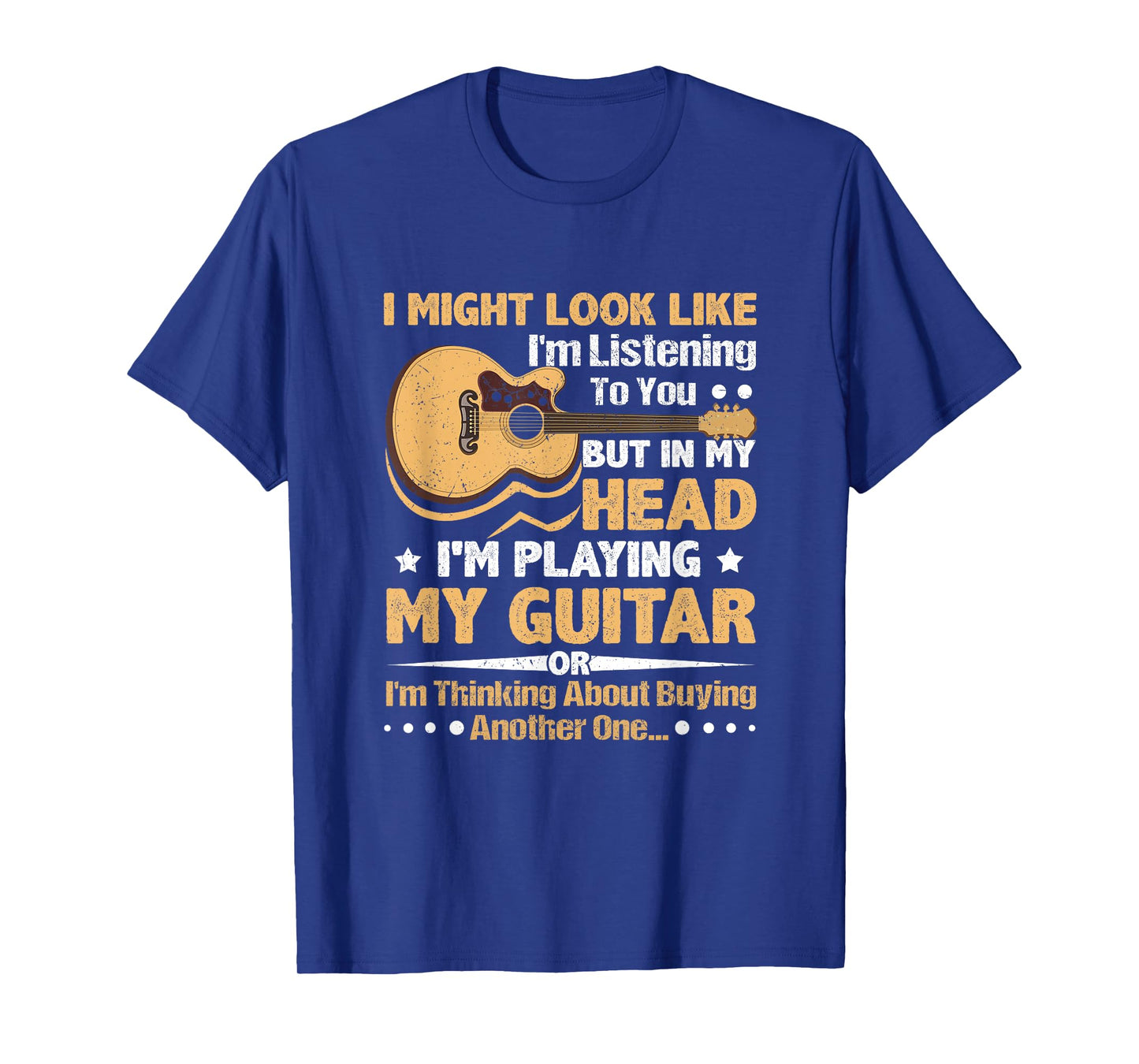 Guitar Shirt for Men - Funny Musician Guitar Graphic T-Shirt