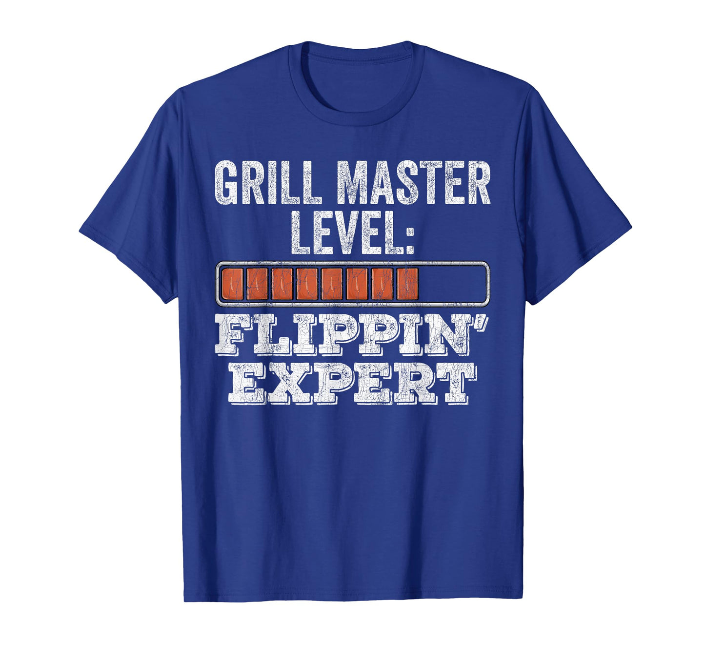 BBQ Grill Dad, Vintage Grill Master Level Flippin' Expert T-Shirt