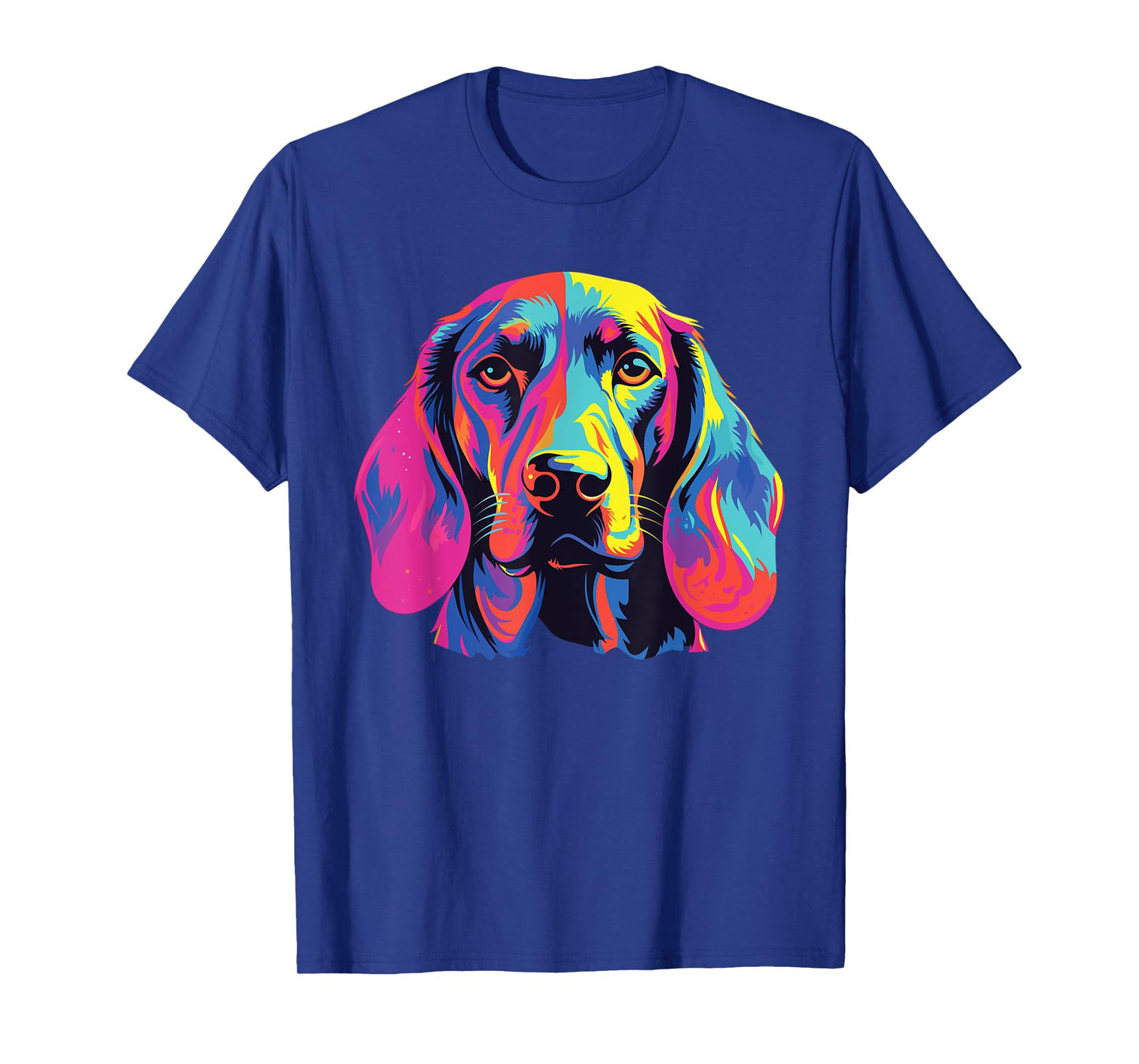 Watercolor Colorful Bavarian Mountain Scent Hound T-Shirt