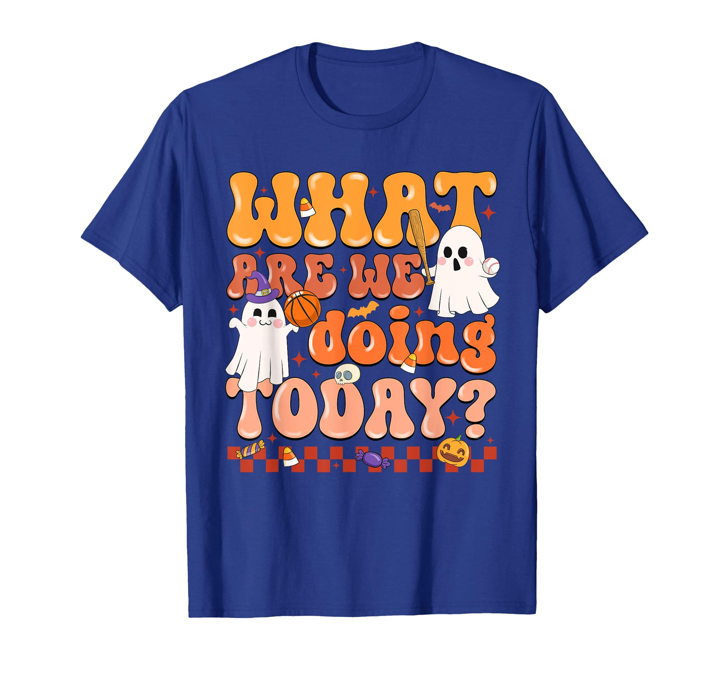 What Are We Doing Today Halloween PE Spooky Teacher T-Shirt