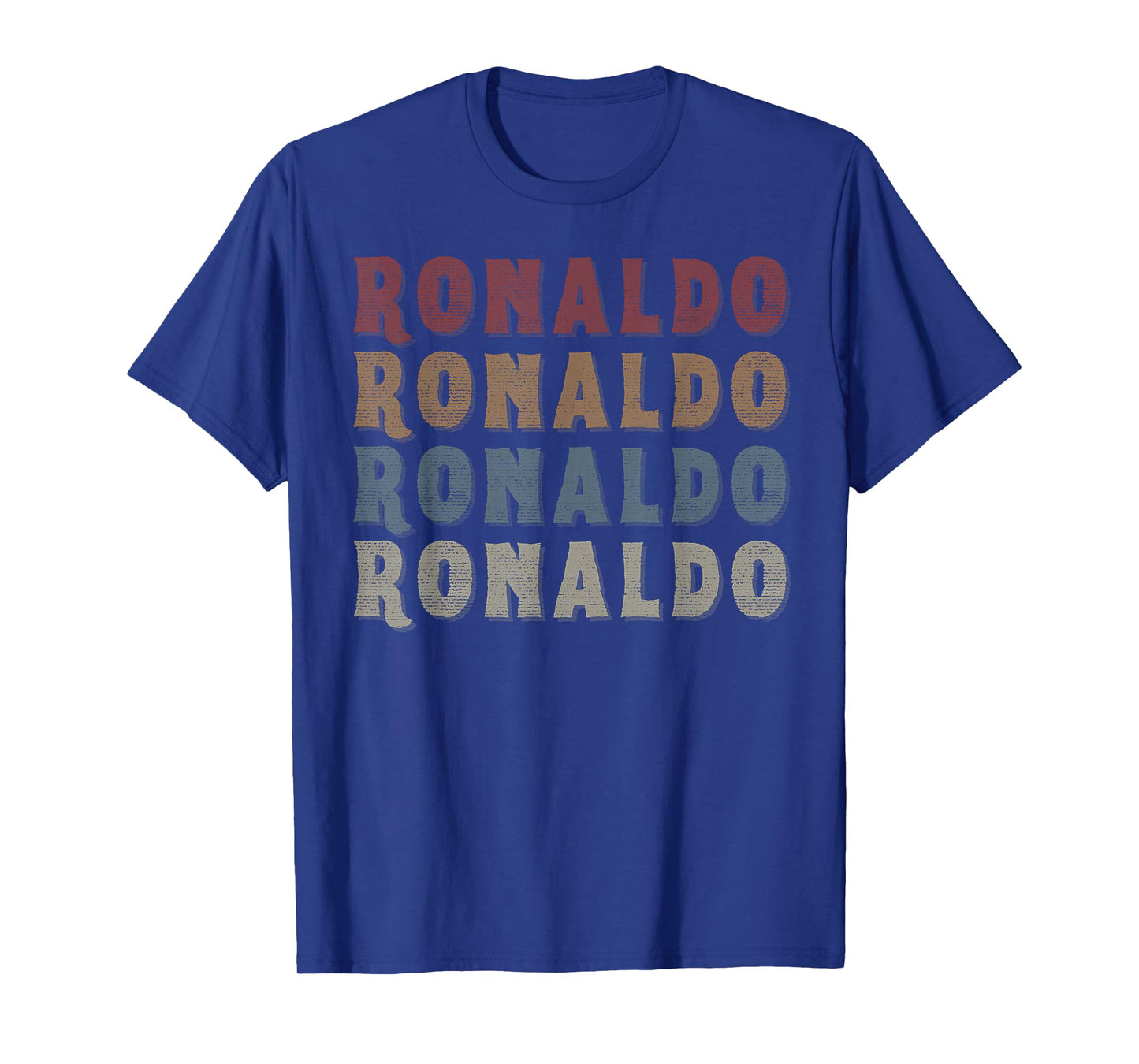 Vintage Cool Ronaldo First Name Funny Love Heart Ronaldo T-Shirt