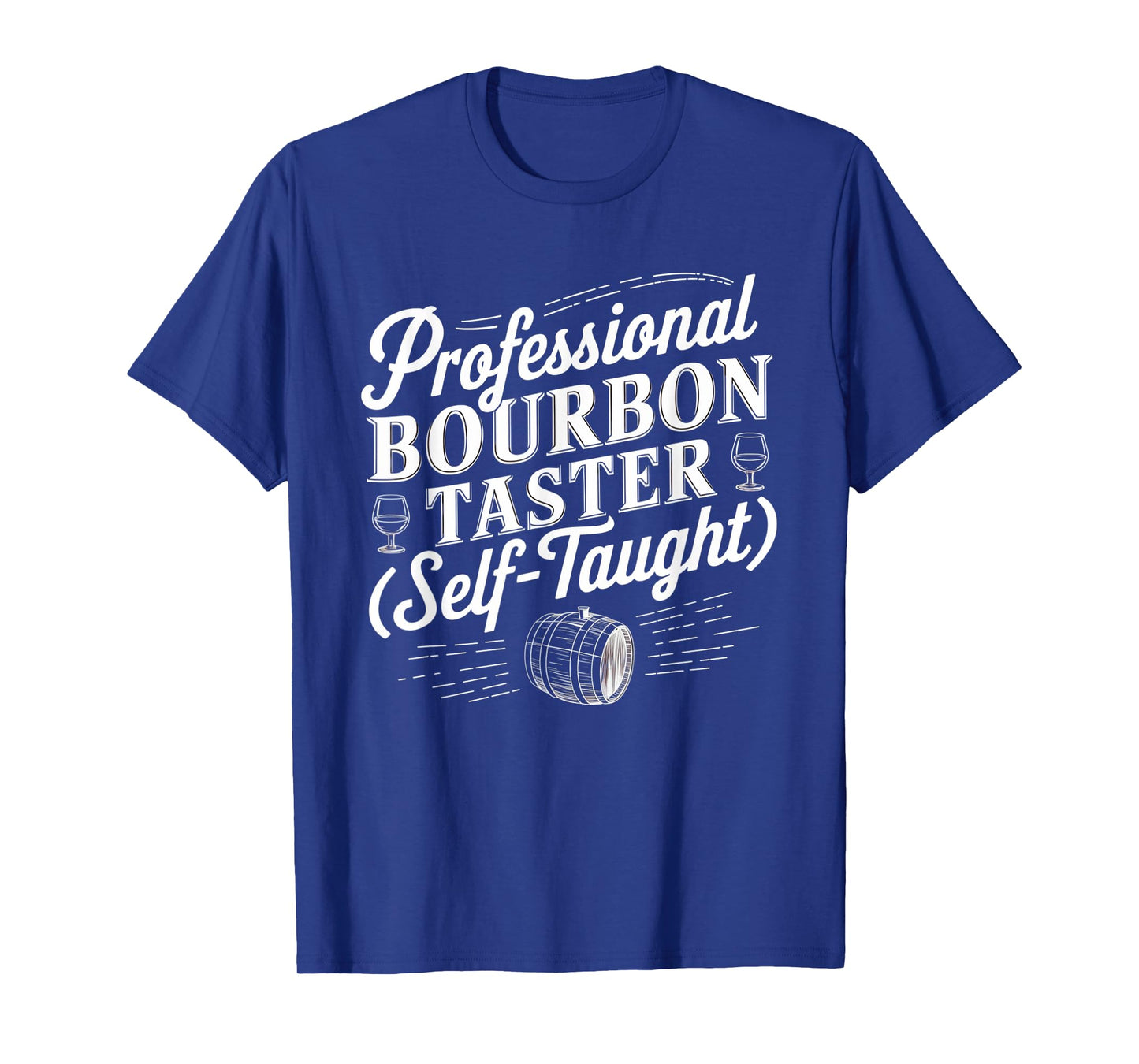 Professional Bourbon Taster Vintage Barrel Humor T-Shirt