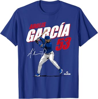 Adolis Garcia | Texas Baseball Players | MLBAGA3001 T-Shirt