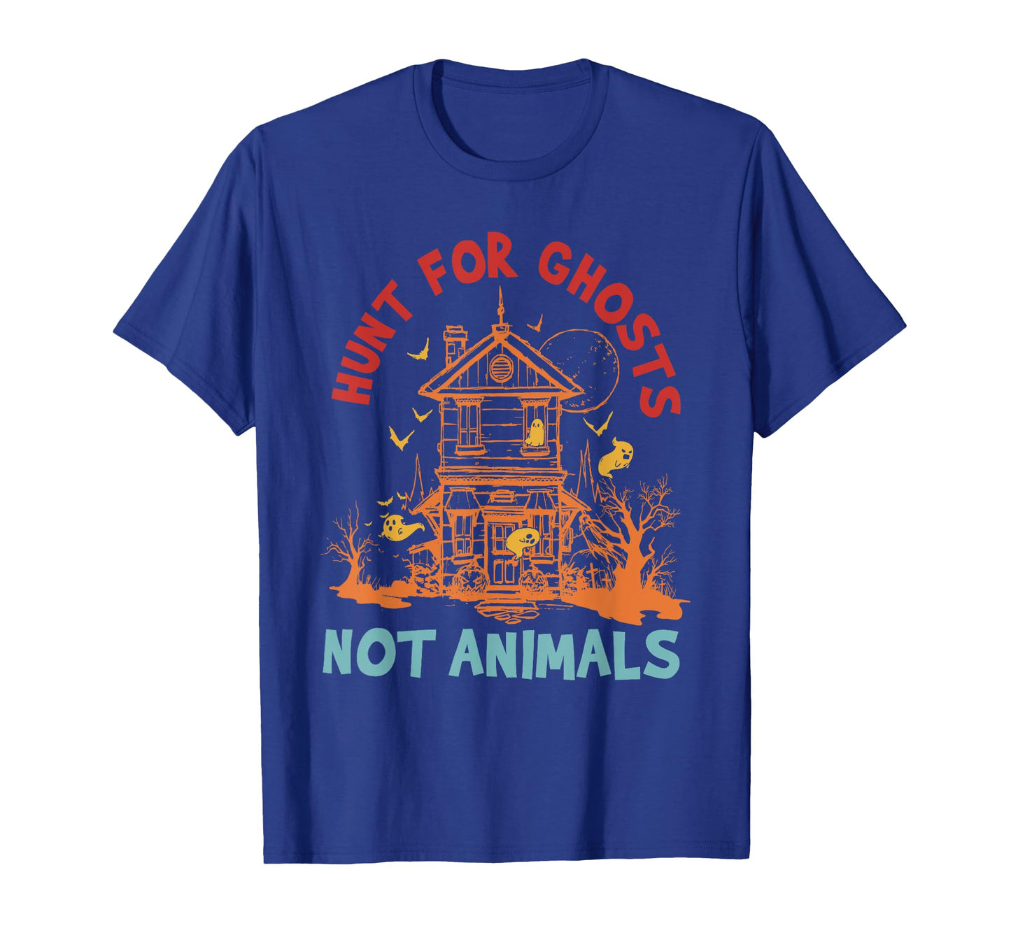 Hunt For Ghosts Not Animals Retro T-Shirt