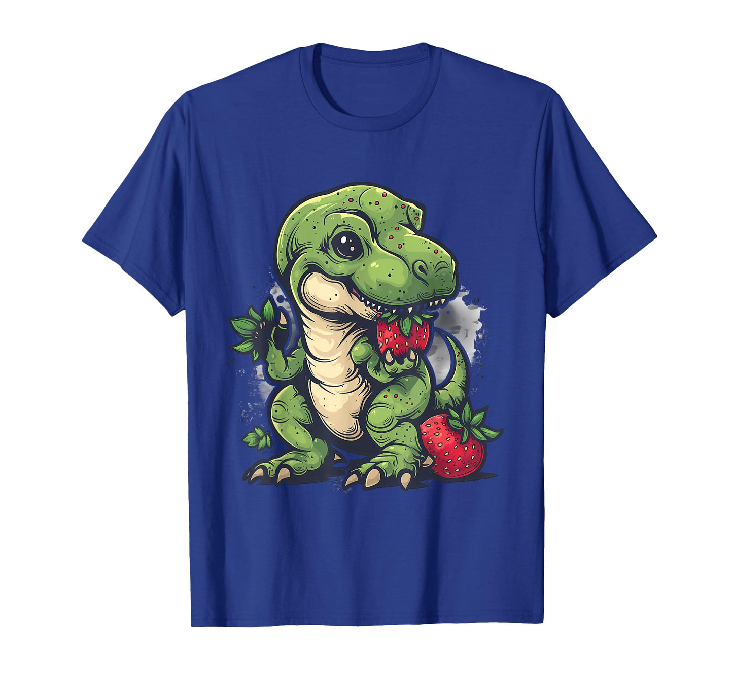 Strawberry Dinosaur Cute Dino Wildlife Strawberries T-Rex T-Shirt