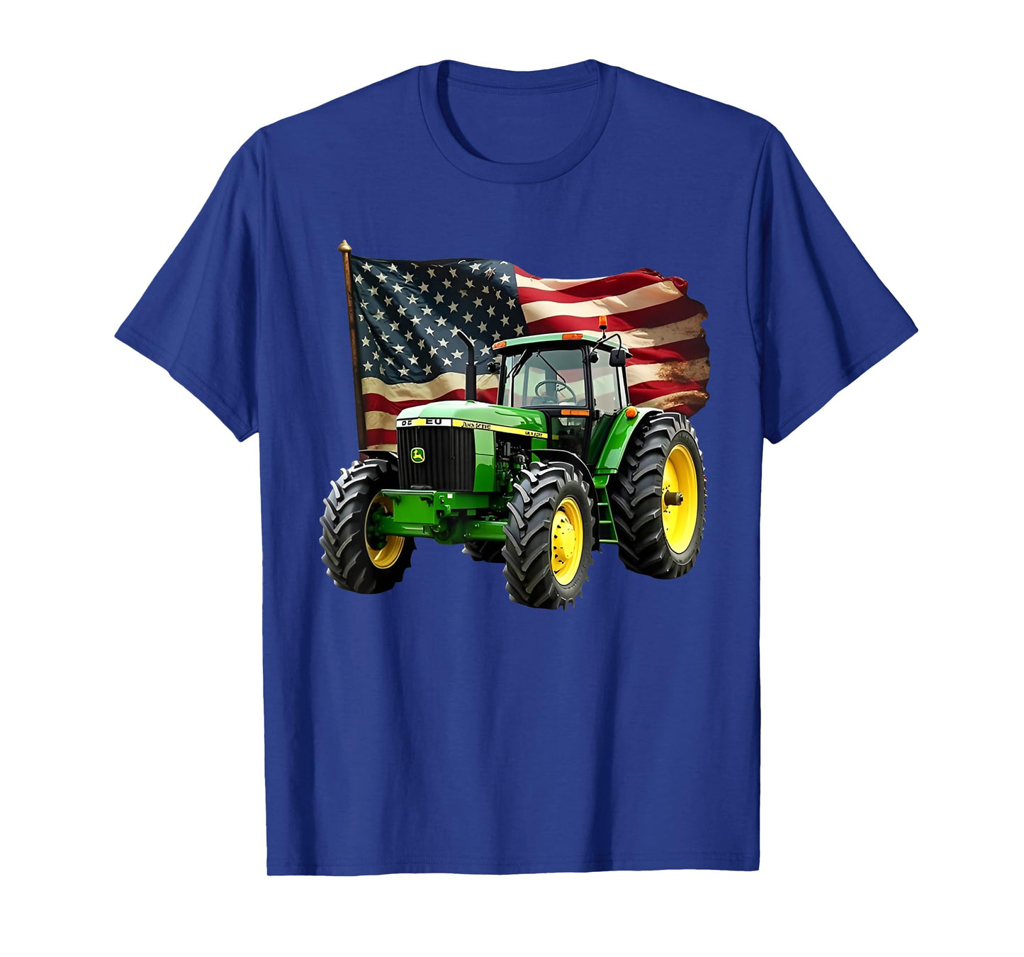 Agriculture Farm Tractor USA Flag tractor American farm USA T-Shirt