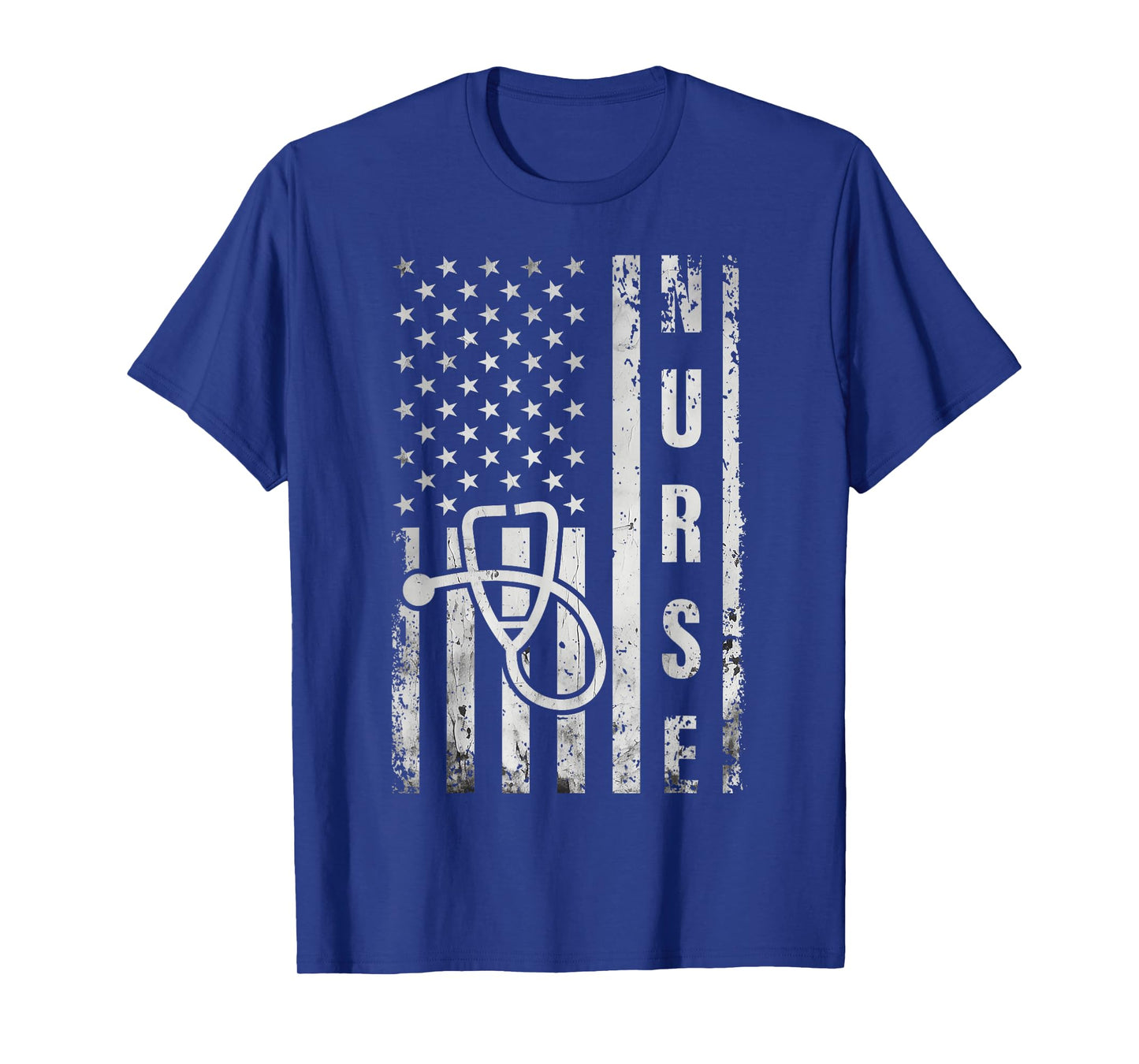 Funny American Flag Nurse Day Idea Nurses Life T-Shirt
